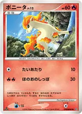 ポニータ 公式ID 1019 일본어판 카드 이미지