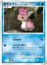 カラナクシ にしのうみ 公式ID 3041 기본판 일본어판 카드 이미지
