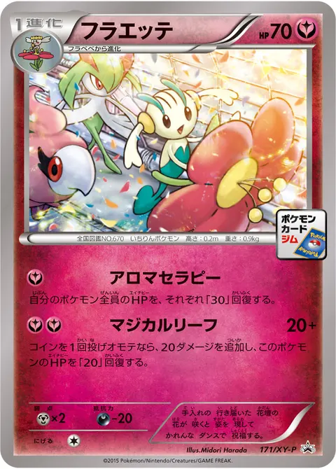 フラエッテ 171/XY-P 기본판 일본어판 카드 이미지