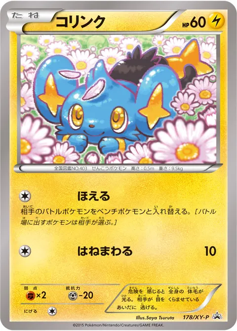 コリンク 178/XY-P 기본판 일본어판 카드 이미지